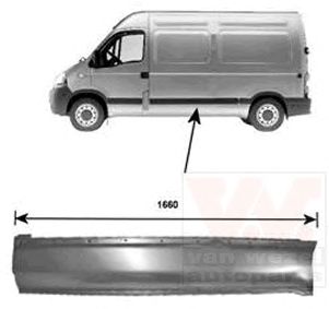 VAN WEZEL 4387145 -  Боковина